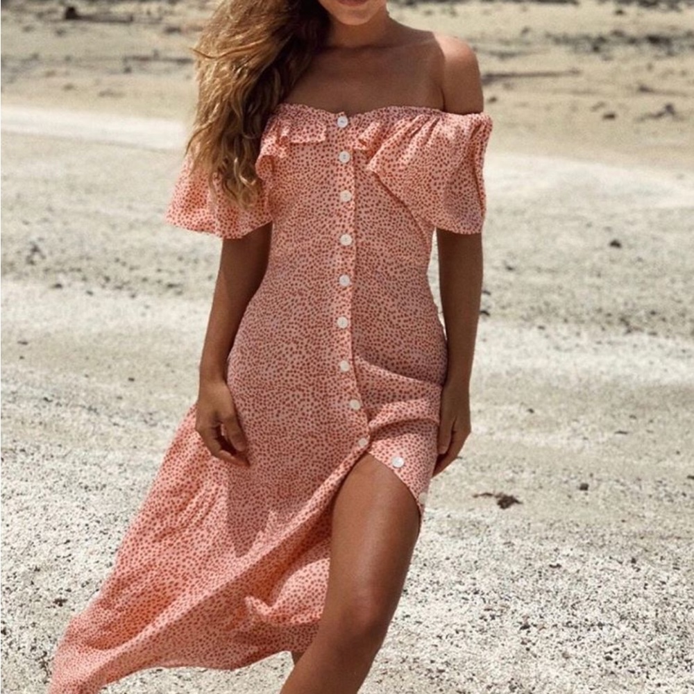 ☘️Beachgold Bali Midi Dress☘️